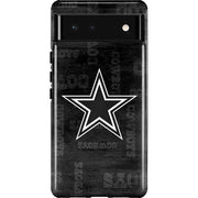 NFL Dallas Cowboys Black & White Pixel Cases