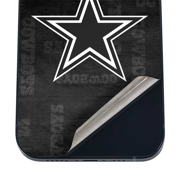 NFL Dallas Cowboys Black & White iPhone 17 Pro Skin