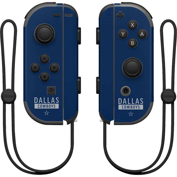 NFL Dallas Cowboys Blue Performance Series Nintendo Skins