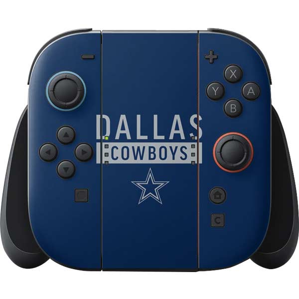 NFL Dallas Cowboys Blue Performance Series Nintendo Skins