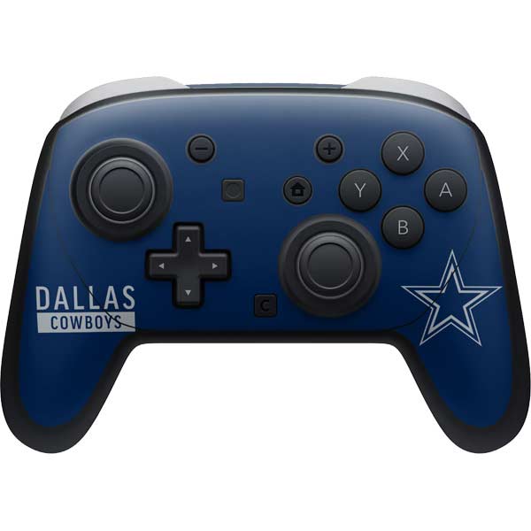 NFL Dallas Cowboys Blue Performance Series Nintendo Switch 2 (2025) Pro Controller Skin
