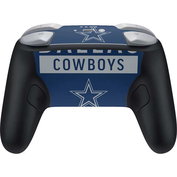 NFL Dallas Cowboys Blue Performance Series Nintendo Switch 2 (2025) Pro Controller Skin