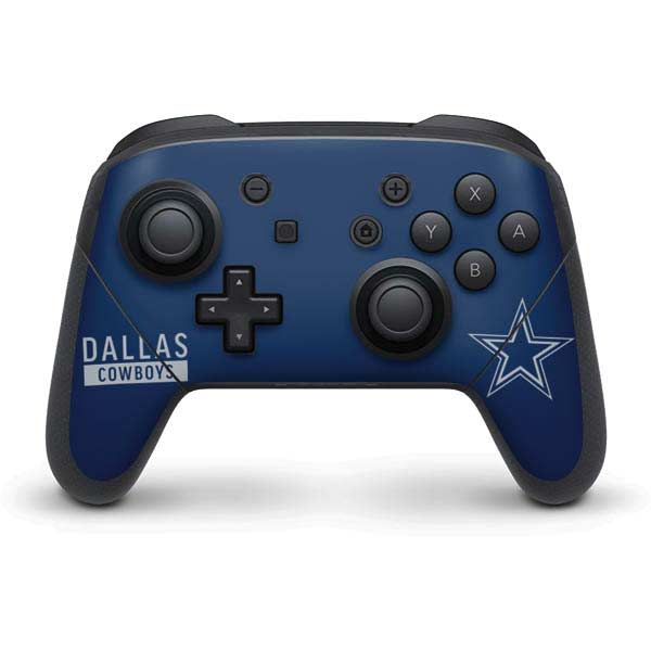 NFL Dallas Cowboys Blue Performance Series Nintendo Skins