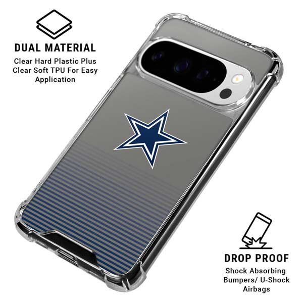 NFL Dallas Cowboys Breakaway Google Pixel 10 Pro Clear Case