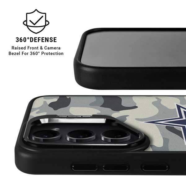 NFL Dallas Cowboys Camo Galaxy S26 Ultra Kickstand Case