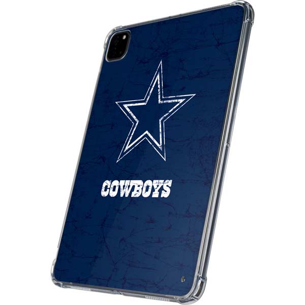 NFL Dallas Cowboys Distressed iPad Pro 11in (2024) Clear Case