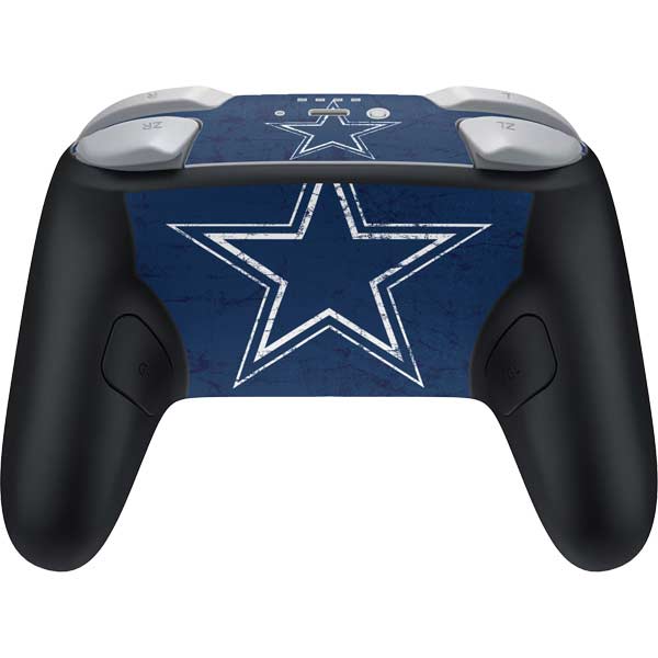 NFL Dallas Cowboys Distressed Nintendo Switch 2 (2025) Pro Controller Skin