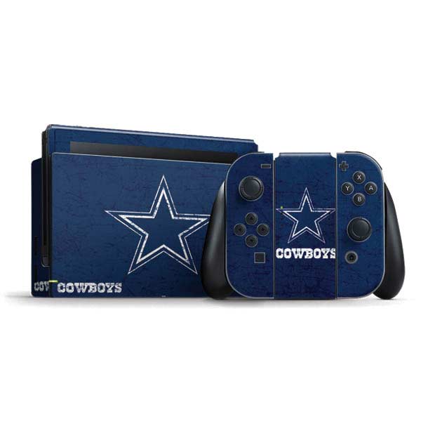 NFL Dallas Cowboys Distressed Nintendo Skins