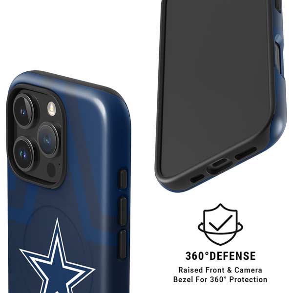 NFL Dallas Cowboys Double Vision iPhone 16 Pro Max Magsafe Impact Case