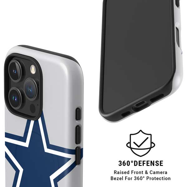 NFL Dallas Cowboys Large Logo iPhone 16 Pro Magsafe Impact Case
