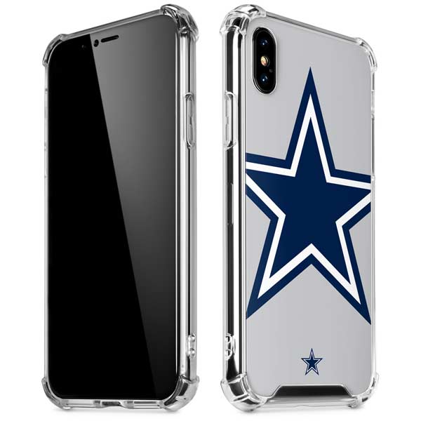 NFL Dallas Cowboys Large Logo iPhone X/XS Clear Case