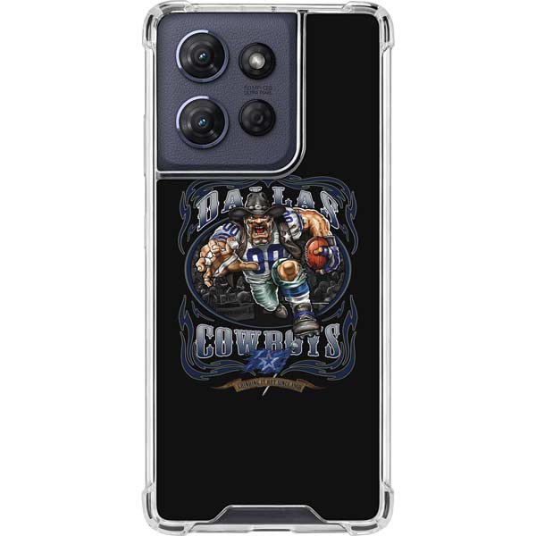 Liquid Blue NFL Dallas Cowboys Running Back Moto G 5G (2025) Clear Case