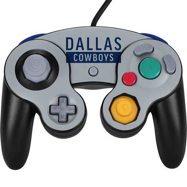 NFL Dallas Cowboys Silver Performance Series Nintendo Skins