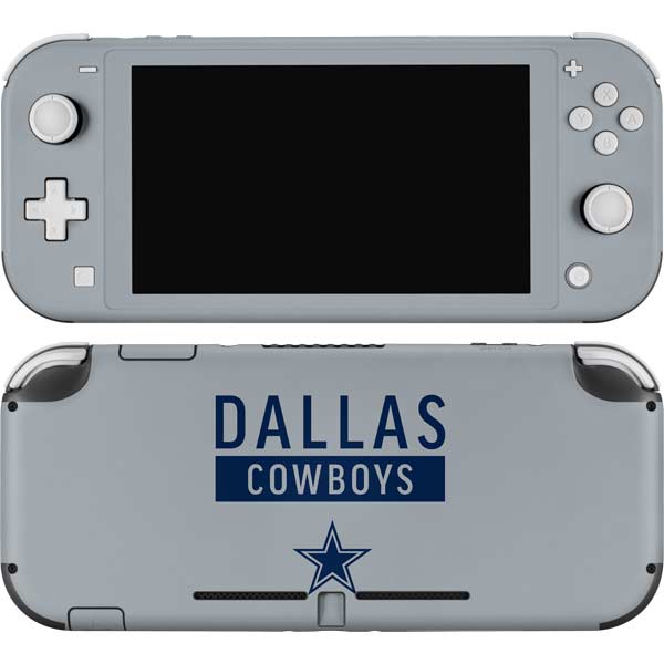NFL Dallas Cowboys Silver Performance Series Nintendo Skins