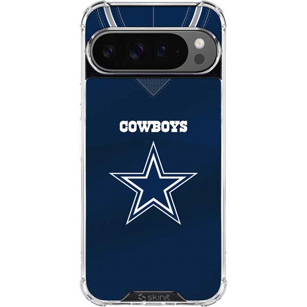 NFL Dallas Cowboys Team Jersey Google Pixel 10 Pro Clear Case