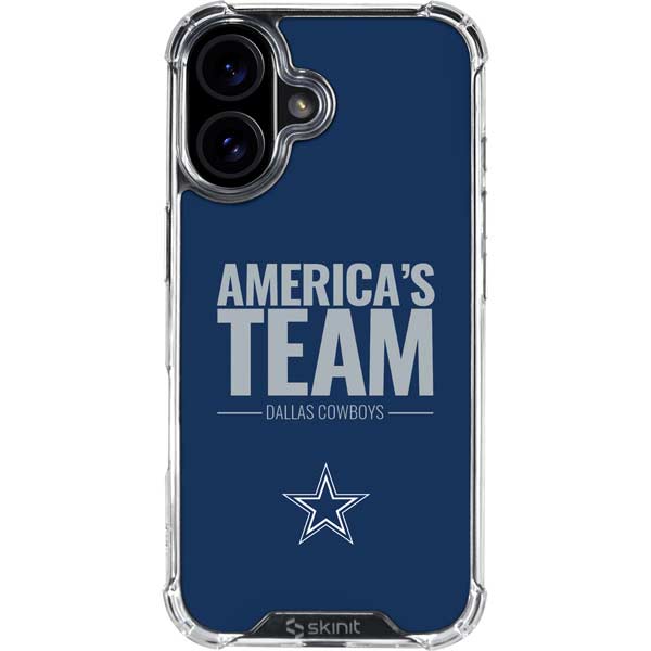 NFL Dallas Cowboys Team Motto iPhone 17 Clear Case