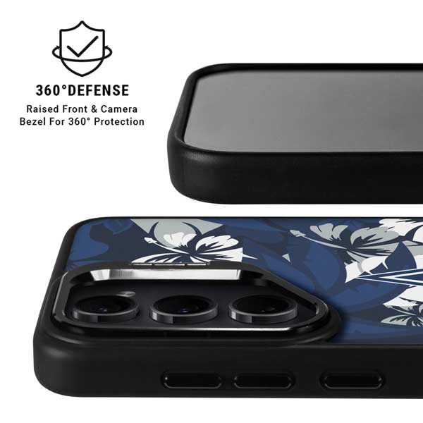 NFL Dallas Cowboys Tropical Print Galaxy S26 Ultra Kickstand Case