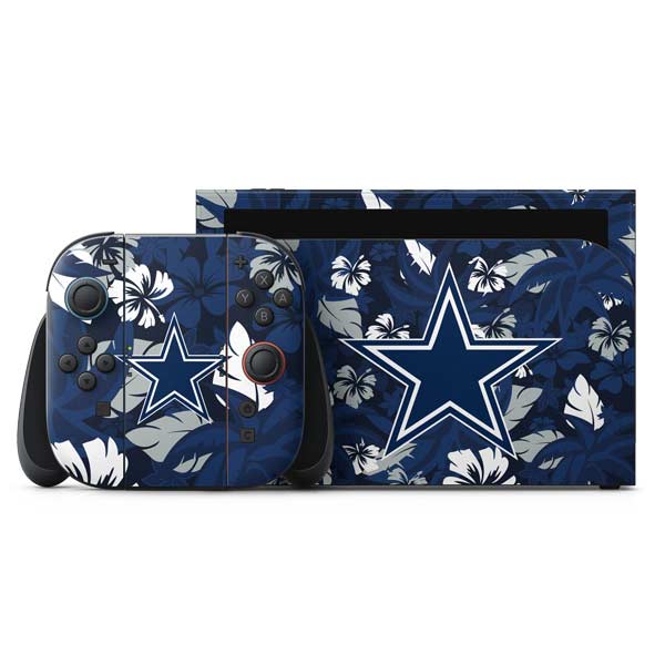 NFL Dallas Cowboys Tropical Print Nintendo Skins