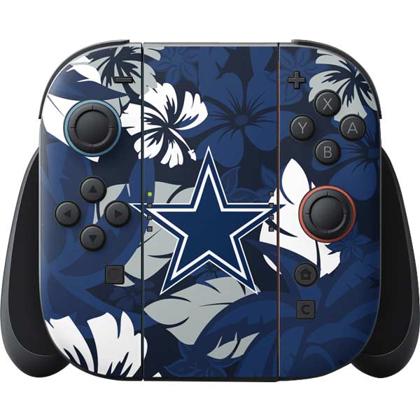NFL Dallas Cowboys Tropical Print Nintendo Skins