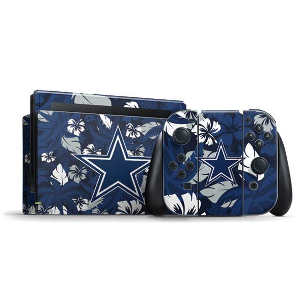 NFL Dallas Cowboys Tropical Print Nintendo Skins