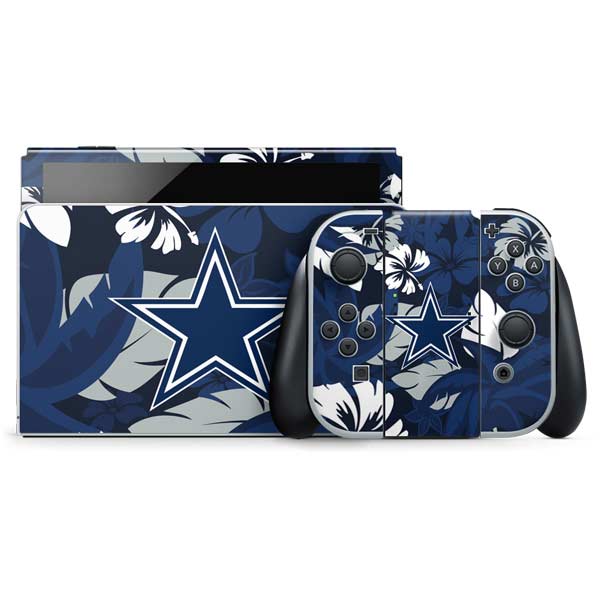 NFL Dallas Cowboys Tropical Print Nintendo Skins