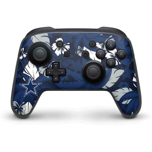 NFL Dallas Cowboys Tropical Print Nintendo Skins