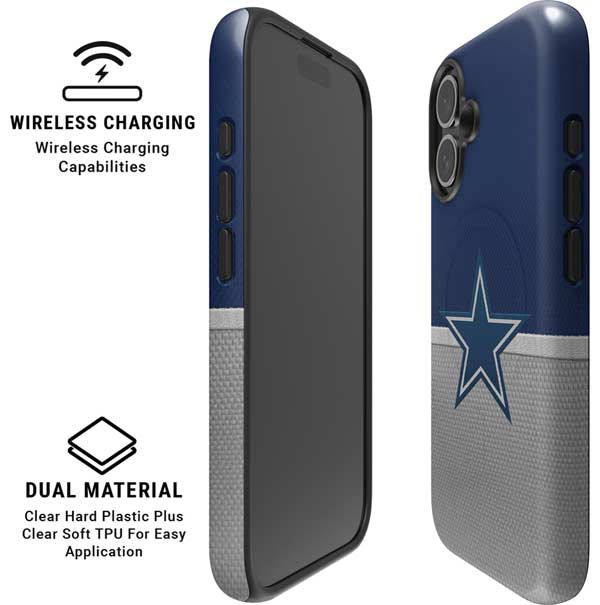 NFL Dallas Cowboys Vintage iPhone 16 Plus Magsafe Impact Case