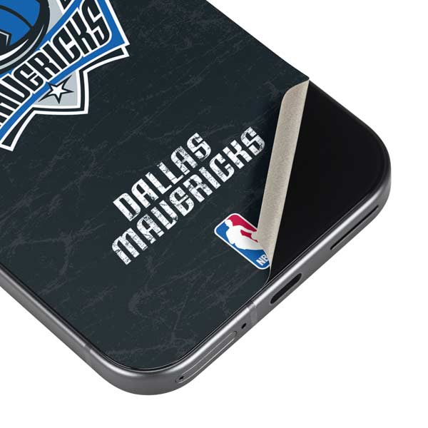 NBA Dallas Mavericks Black Primary Logo Google Pixel 10 Pro XL Skin