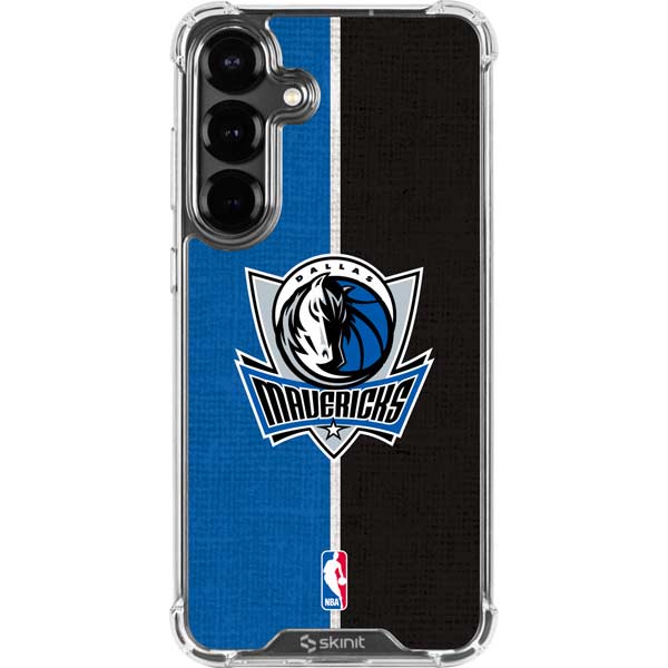 NBA Dallas Mavericks Canvas Galaxy S26 Clear Case