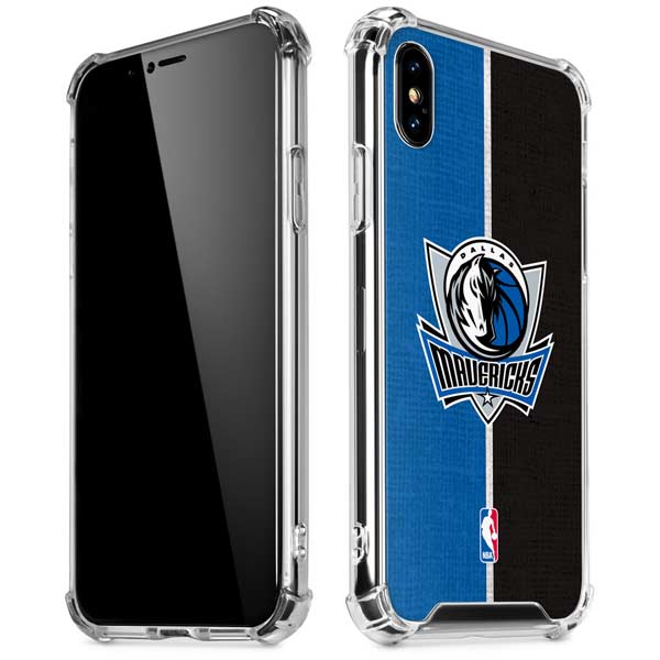 NBA Dallas Mavericks Canvas iPhone X/XS Clear Case