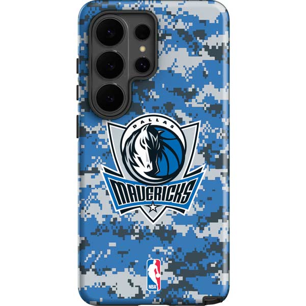 NBA Dallas Mavericks Digi Camo Galaxy S26 Ultra Impact Case