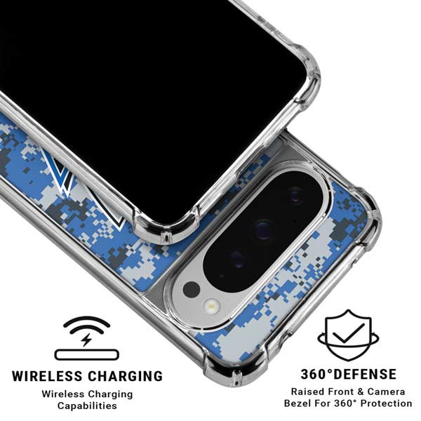 NBA Dallas Mavericks Digi Camo Google Pixel 10 Pro Clear Case