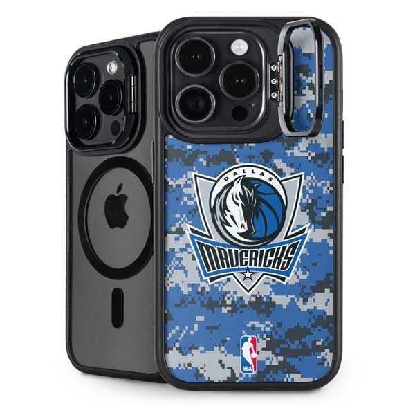 NBA Dallas Mavericks Digi Camo iPhone 14 Pro Kickstand Case