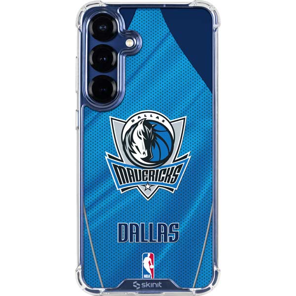 NBA Dallas Mavericks Jersey Galaxy S25 FE Clear Case