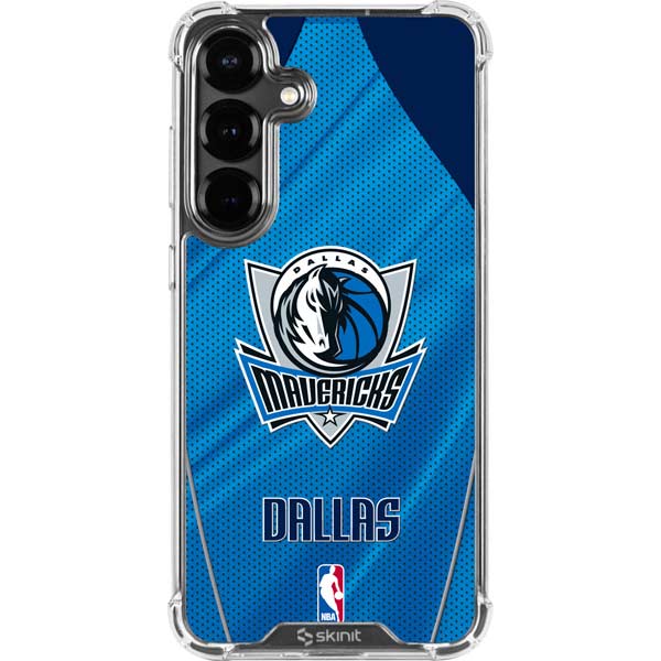 NBA Dallas Mavericks Jersey Galaxy S26 Plus Clear Case