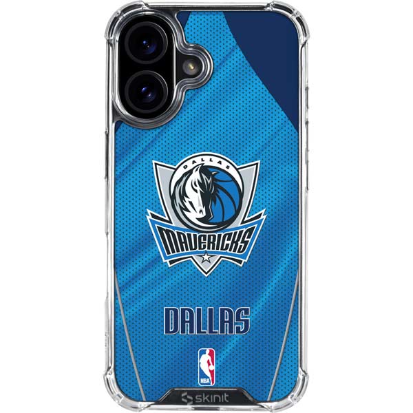 NBA Dallas Mavericks Jersey iPhone 17 Clear Case