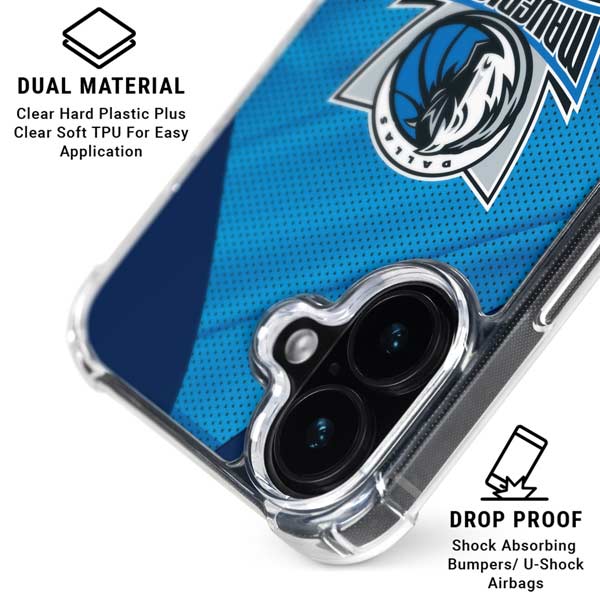 NBA Dallas Mavericks Jersey iPhone 17 Clear Case