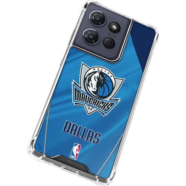 NBA Dallas Mavericks Jersey Moto G 5G (2025) Clear Case