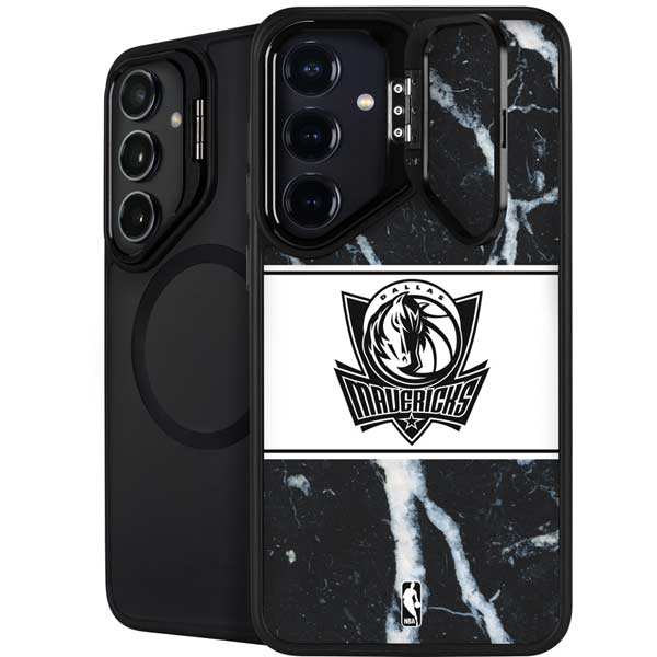 NBA Dallas Mavericks Marble Galaxy S26 Kickstand Case
