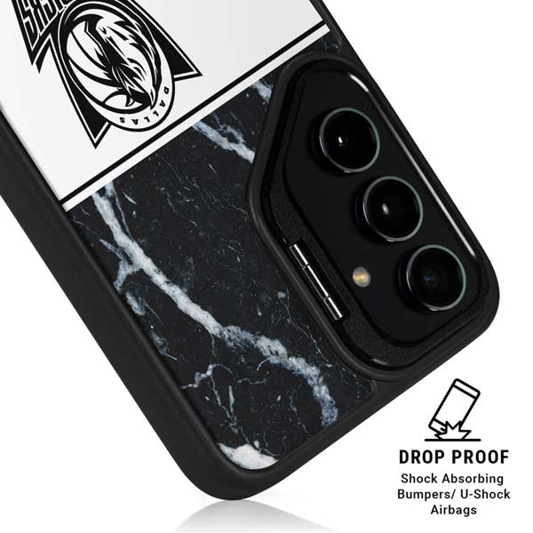 NBA Dallas Mavericks Marble Galaxy S26 Kickstand Case