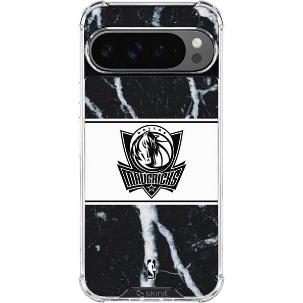 NBA Dallas Mavericks Marble Google Pixel 10 Pro Clear Case