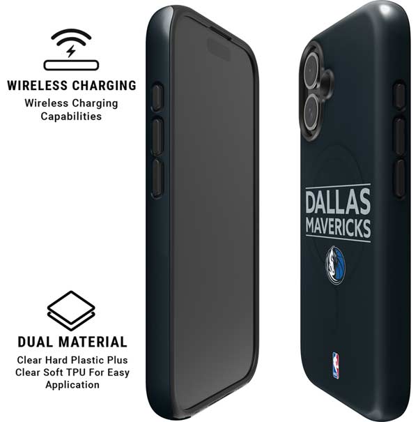NBA Dallas Mavericks Standard - Blue iPhone 16 Magsafe Impact Case