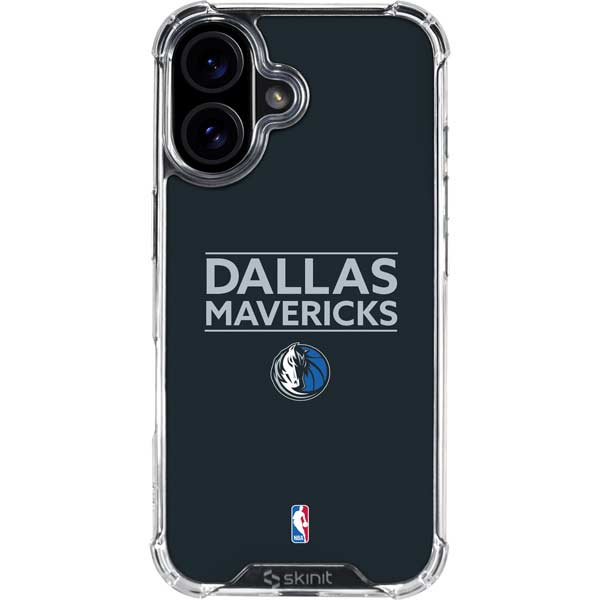 NBA Dallas Mavericks Standard - Blue iPhone 17 Clear Case