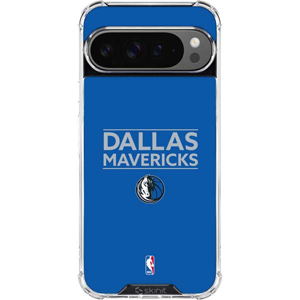 NBA Dallas Mavericks Standard - Light Blue Google Pixel 10 Pro XL Clear Case