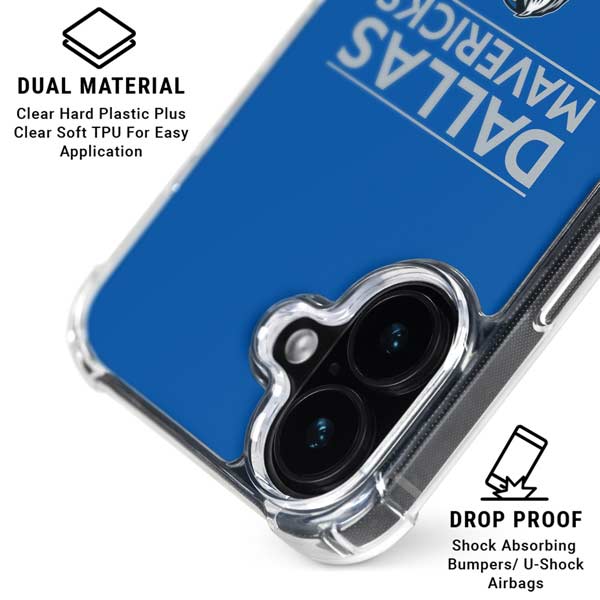 NBA Dallas Mavericks Standard - Light Blue iPhone 17 MagSafe Case