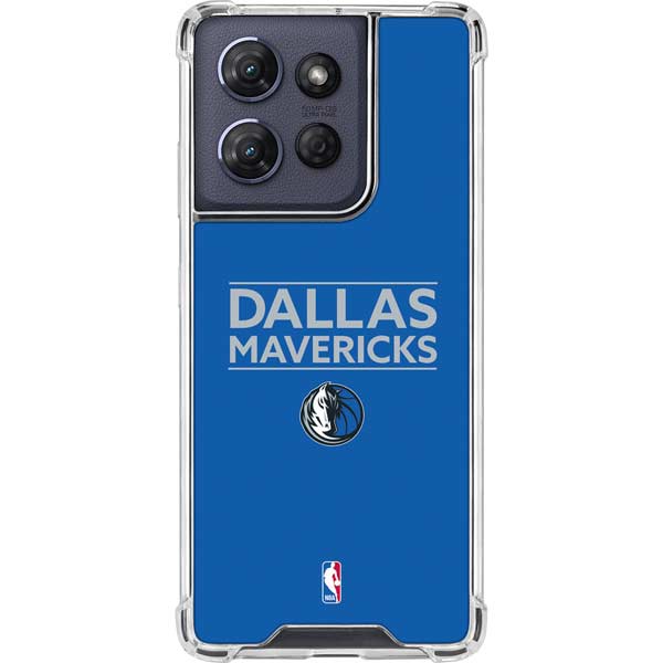 NBA Dallas Mavericks Standard - Light Blue Moto G 5G (2025) Clear Case