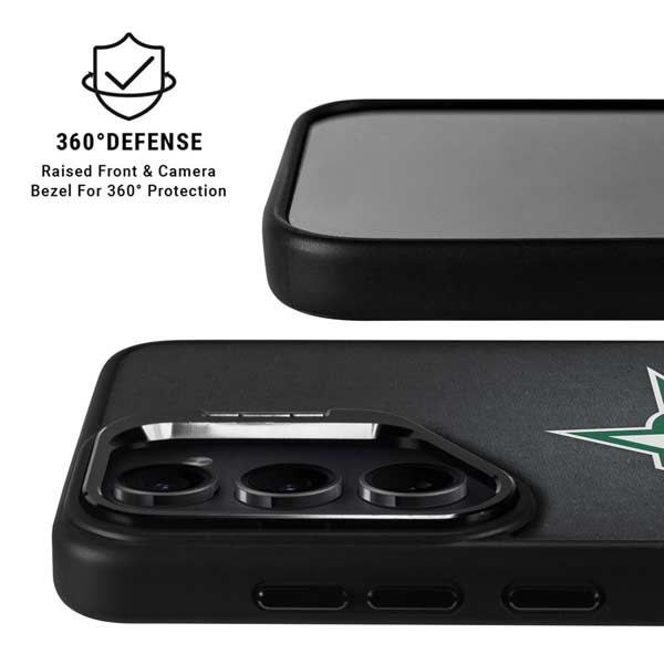NHL Dallas Stars Black Background Galaxy S26 Ultra Kickstand Case