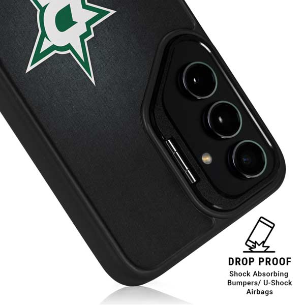 NHL Dallas Stars Black Background Galaxy S26 Ultra Kickstand Case