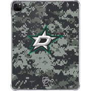 NHL Dallas Stars Camo iPad Pro 11in (2024) Clear Case