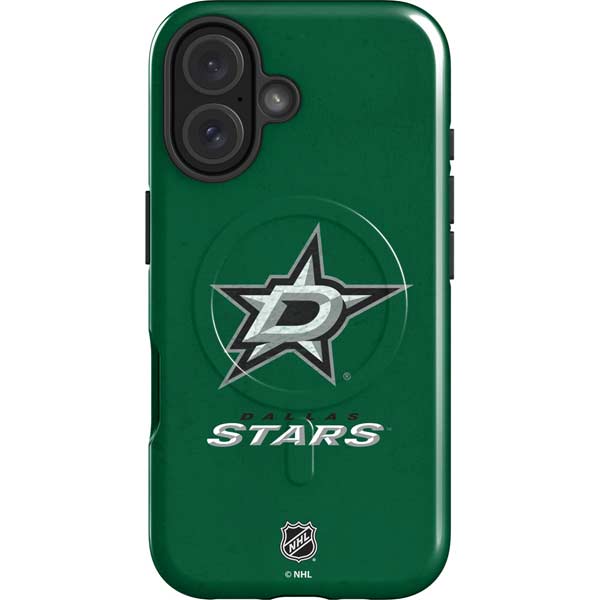 NHL Dallas Stars Distressed iPhone 16 Magsafe Impact Case